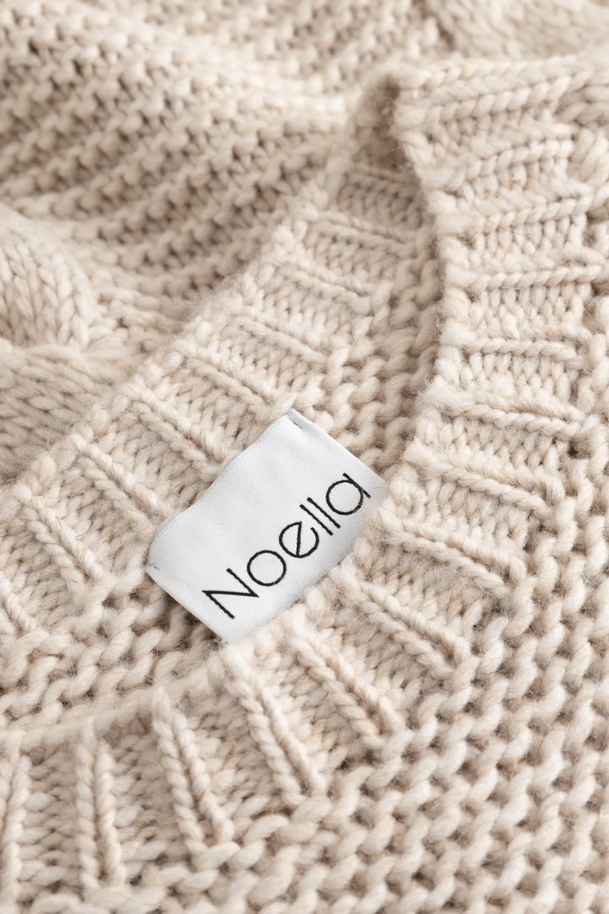 Lisbeth Knit Oatmeal sold by Noella Fashion product image thumbnail 2