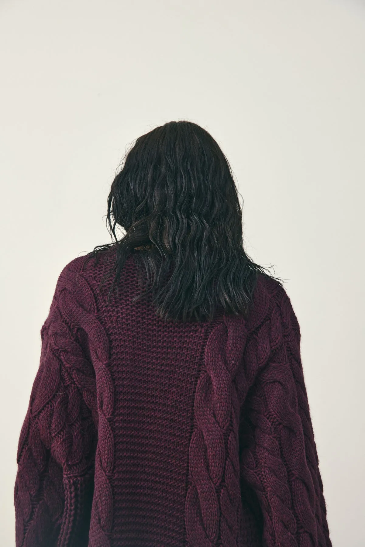 Lisbeth Knit Burgundy sold by Noella Fashion product image thumbnail 4