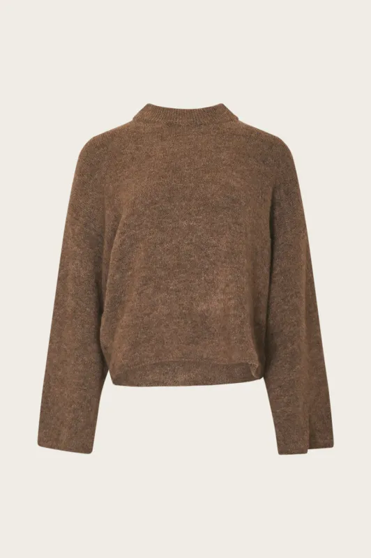 Lynzey Knit Timber Brown made by Noella Fashion