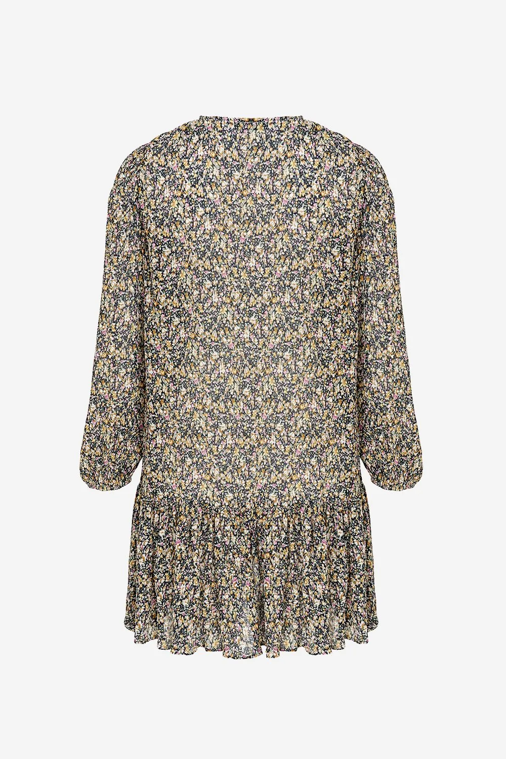 Taven Crepe Dress Navy/pink Flower sold by Noella Fashion product image thumbnail 4