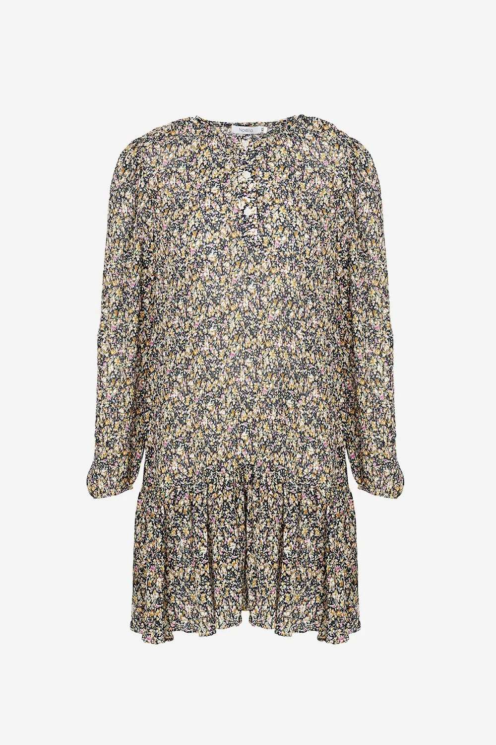 Taven Crepe Dress Navy/pink Flower sold by Noella Fashion product image thumbnail 3