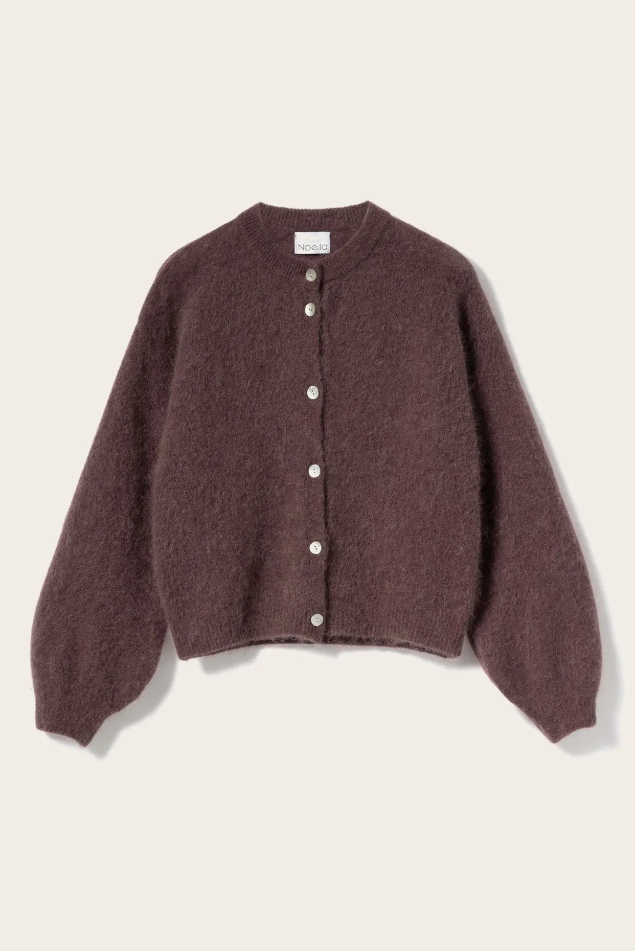 Kae Knit Cardigan Medium Brown sold by Noella Fashion