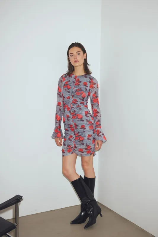 N-Lavetta Dress Divinia Blue Print sold by Noella Fashion