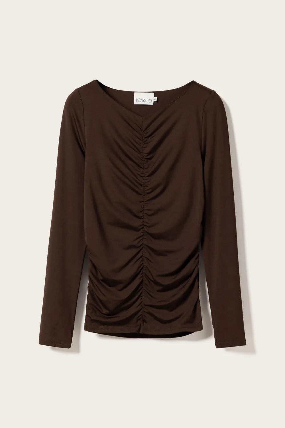 Luanna Top Chocolate sold by Noella Fashion