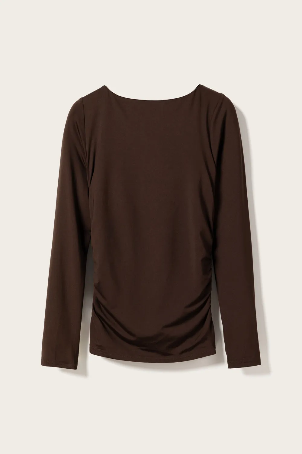 Luanna Top Chocolate sold by Noella Fashion product image thumbnail 2