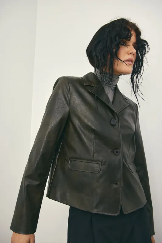 Laurica Jacket Worn Brown sold by Noella Fashion