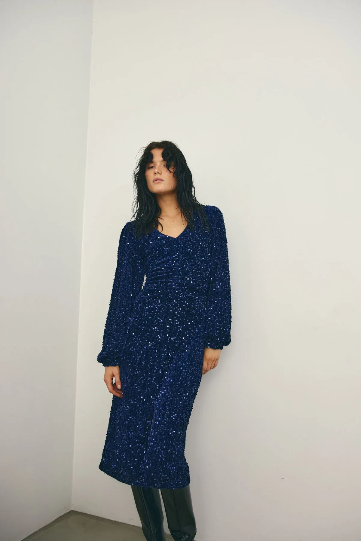 Teagan LG Dress Navy Blue sold by Noella Fashion product image thumbnail 4