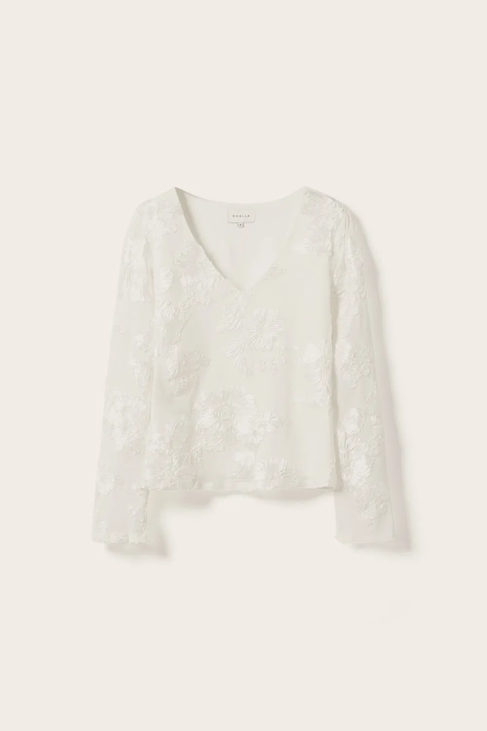 Lucille Top White sold by Noella Fashion