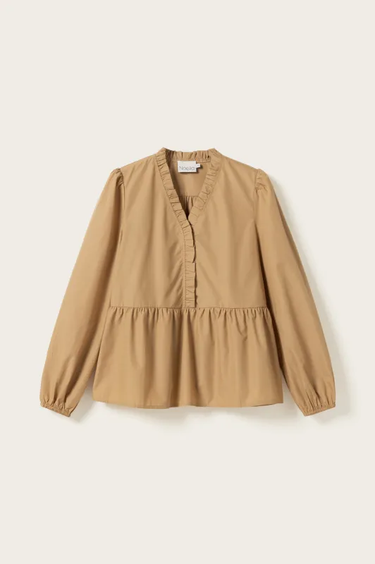 Matti Blouse Sand sold by Noella Fashion