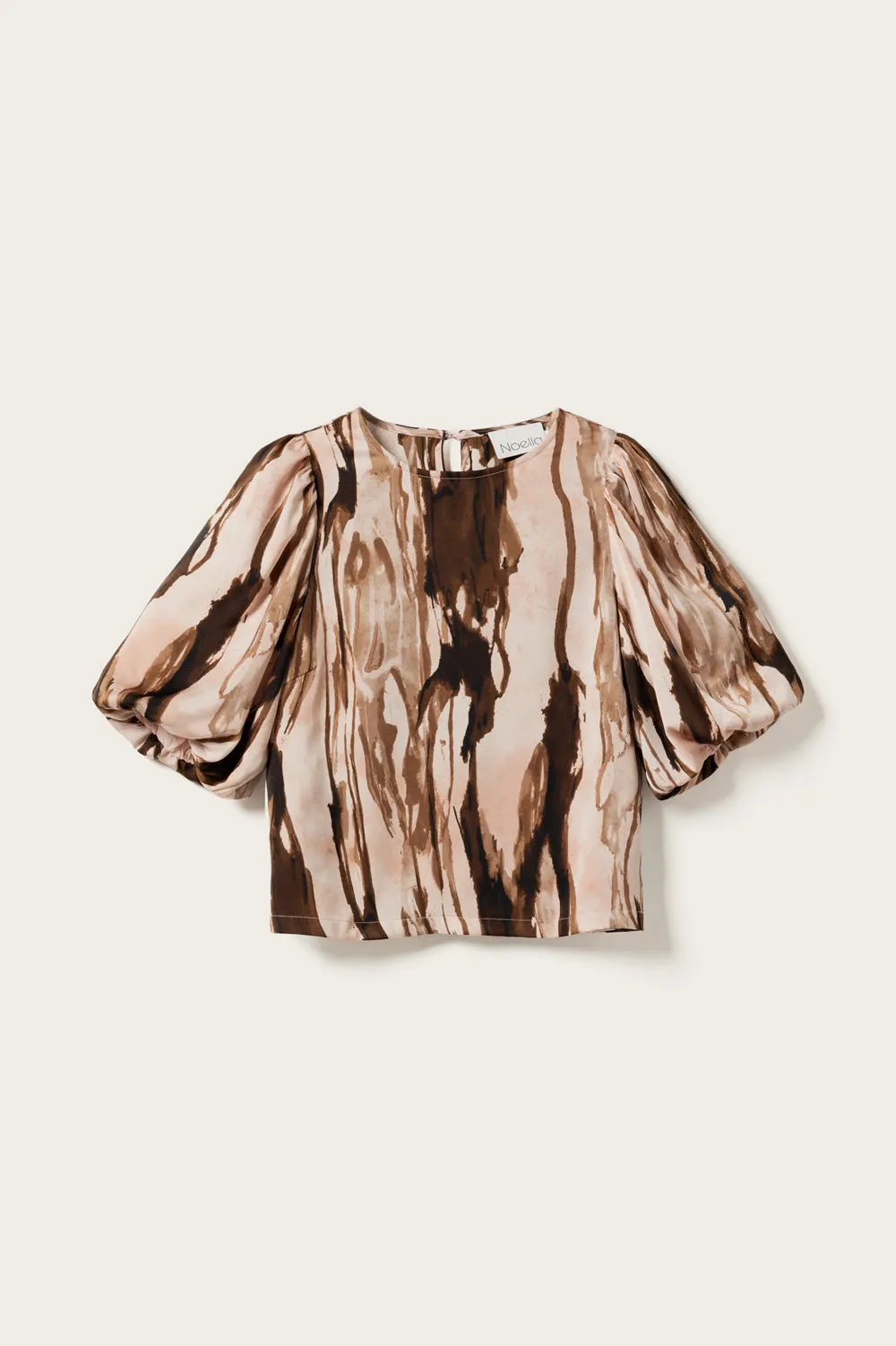 Shelly Blouse Charise Blush Print sold by Noella Fashion