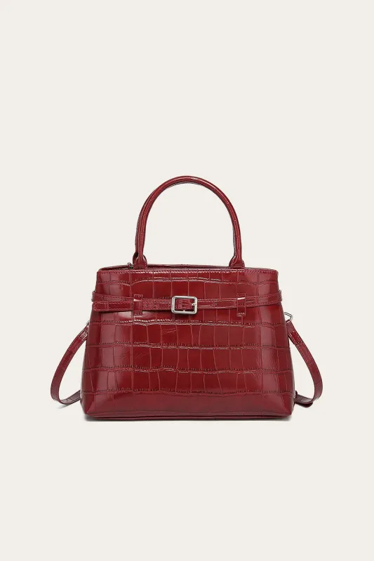 Macie Bag Dark Red sold by Noella Fashion