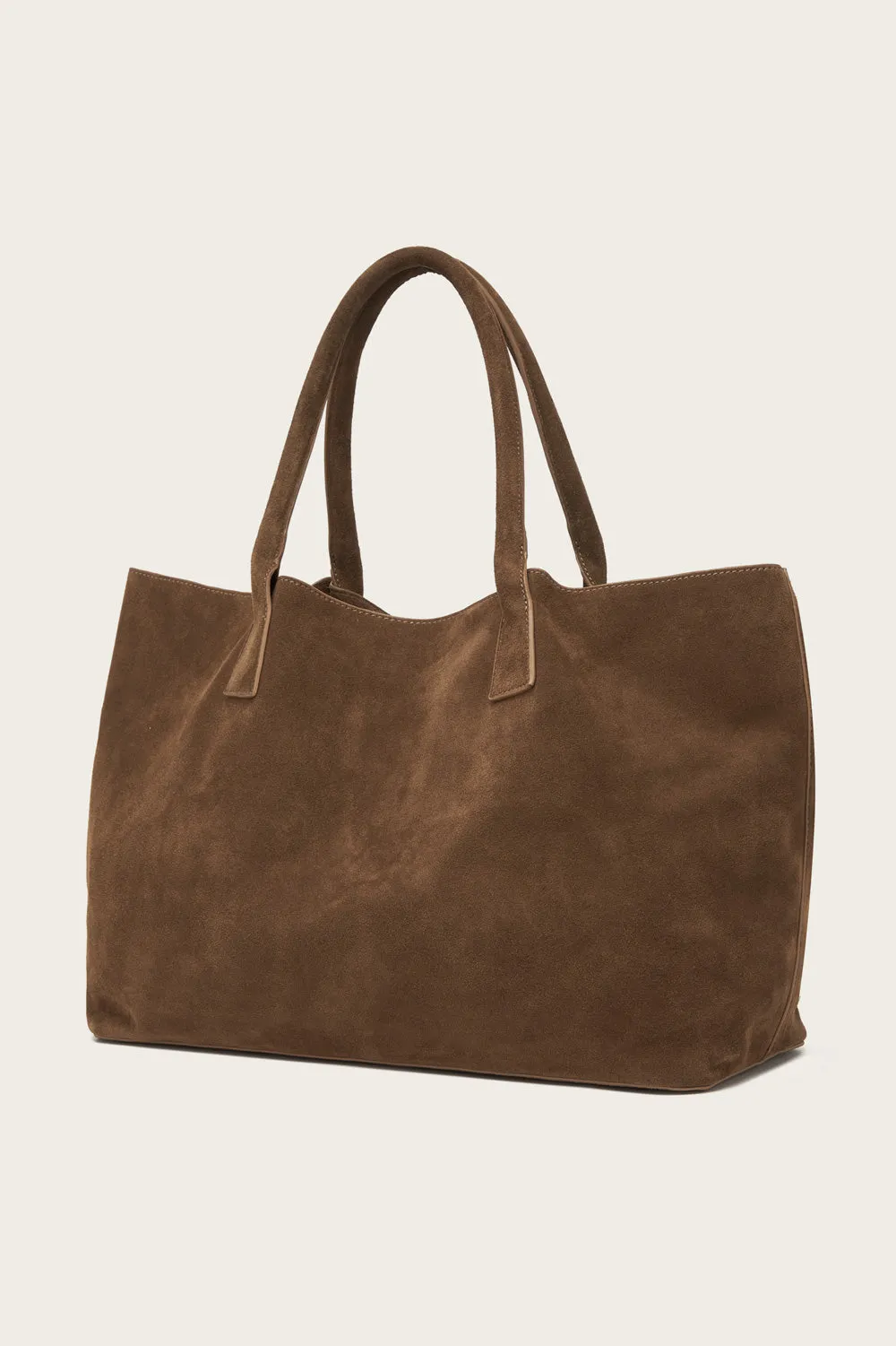 Mallory Bag Real Suede Chocolate Brown sold by Noella Fashion product image thumbnail 2