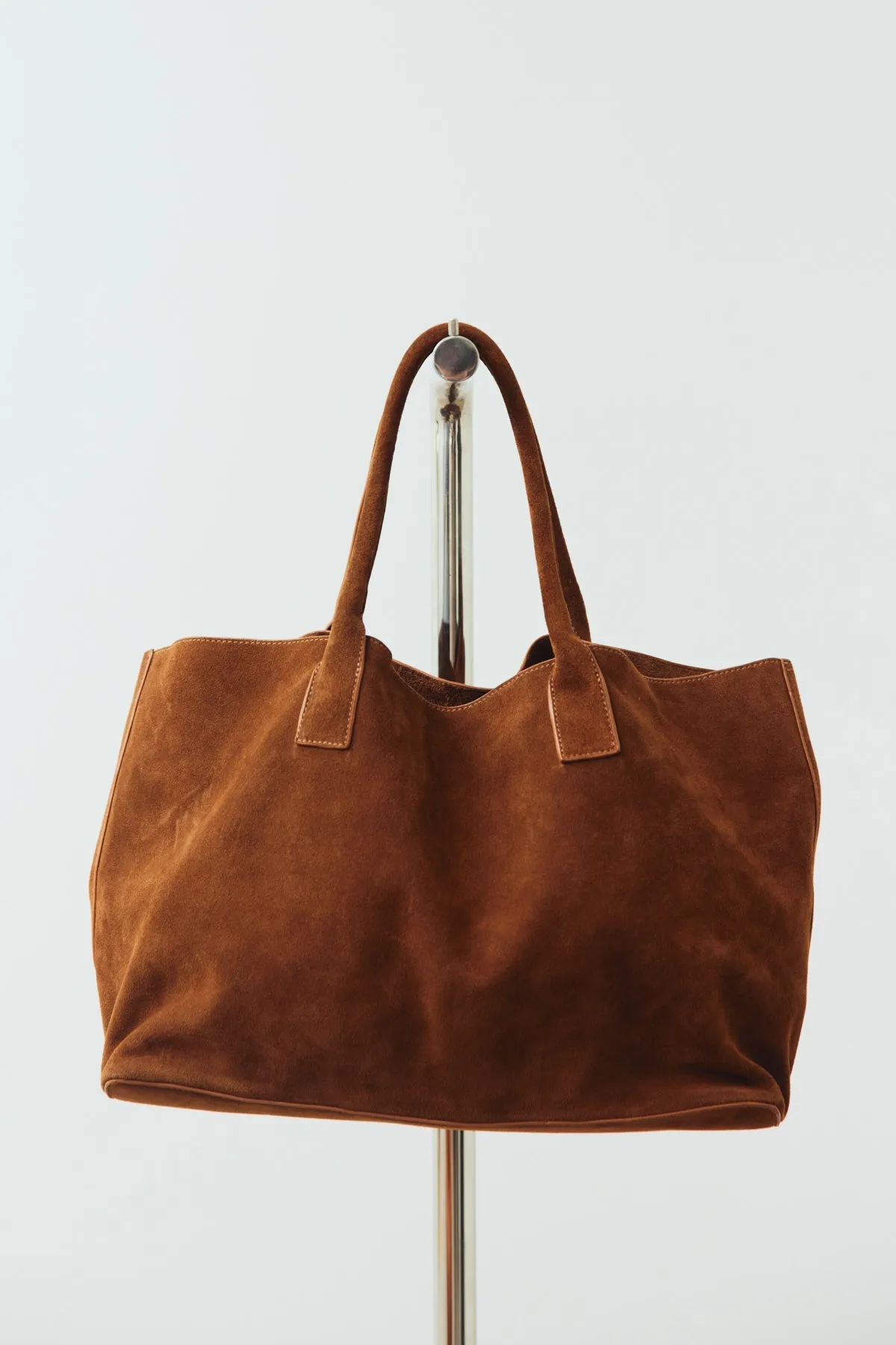 Mallory Bag Real Suede Chocolate Brown sold by Noella Fashion