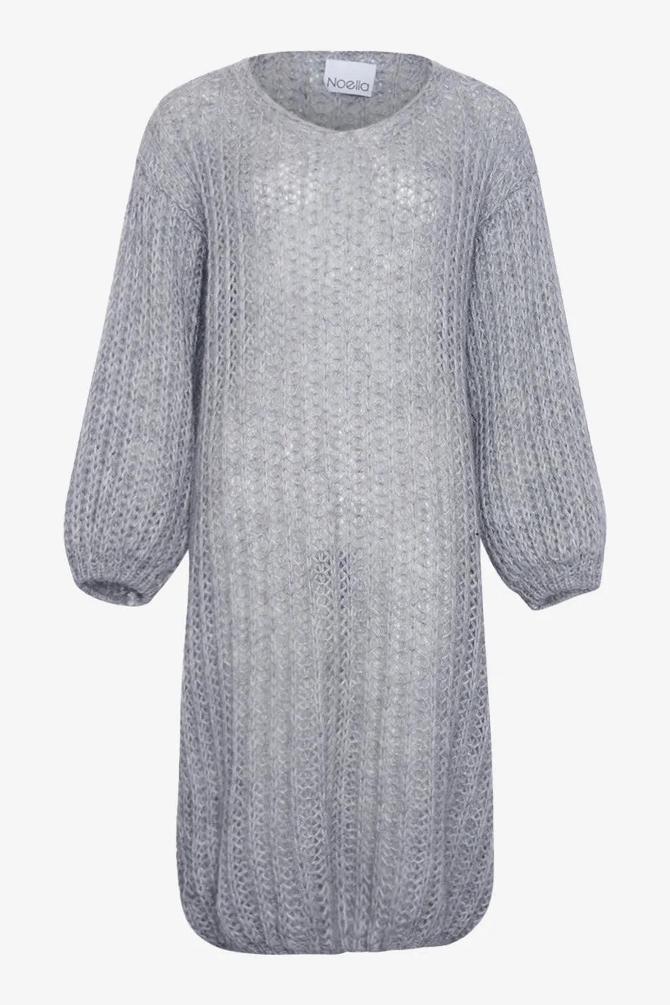 Jasmin Knit Dress Light Grey sold by Noella Fashion product image thumbnail 3