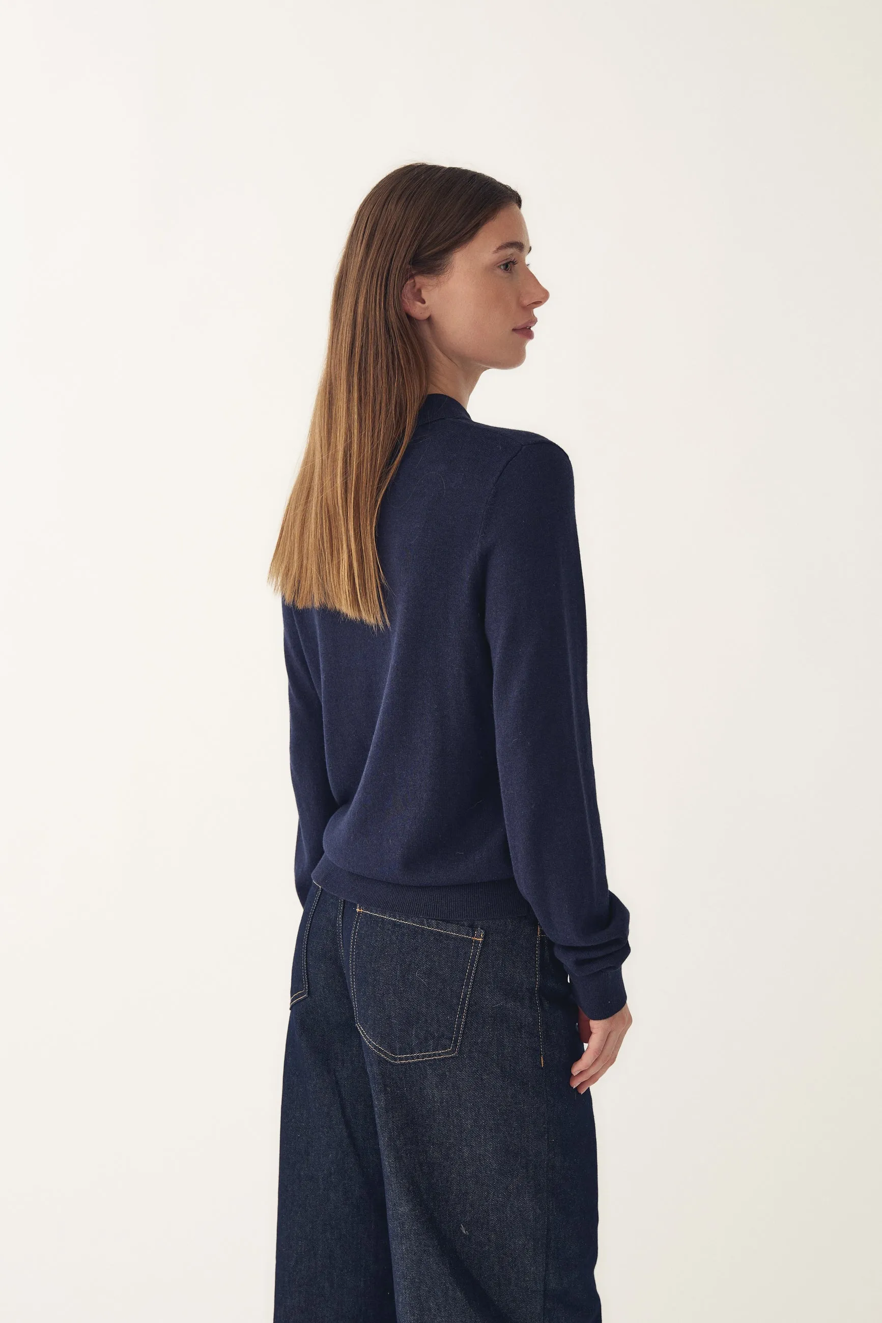 N-Maxine Knit Navy Blue sold by Noella Fashion product image thumbnail 4