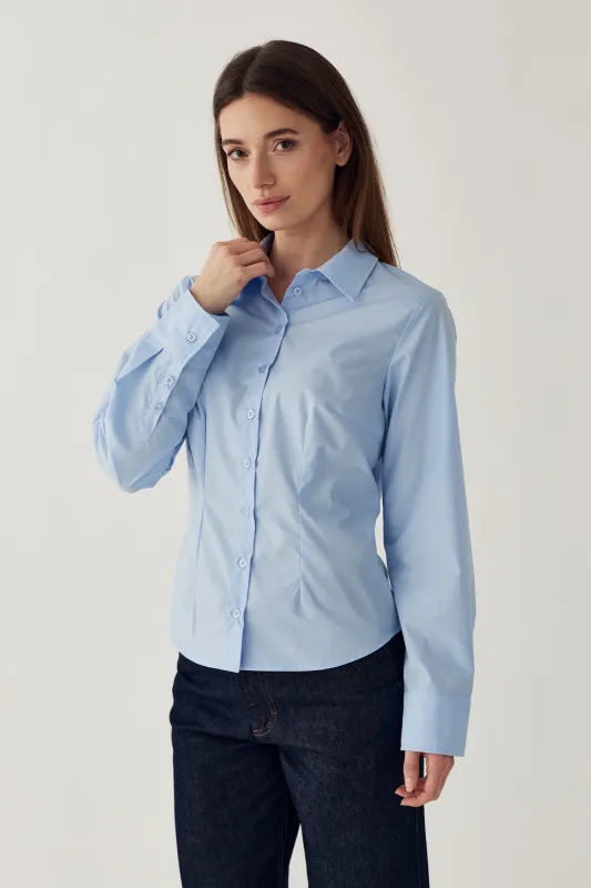 N-Loyce Shirt Light Blue made by Noella Fashion