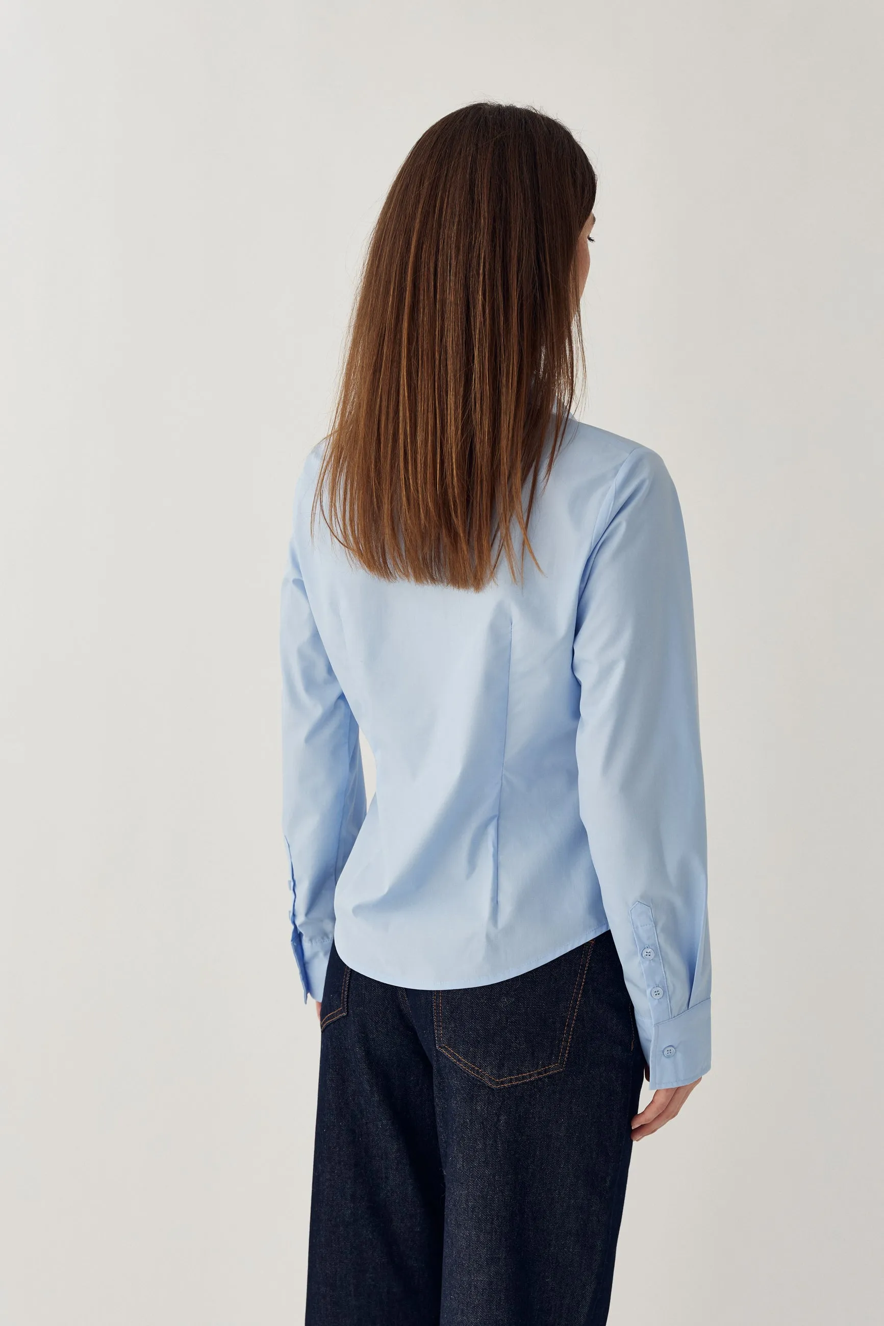 N-Loyce Shirt Light Blue sold by Noella Fashion product image thumbnail 5