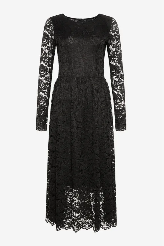 Lola Lace Dress Black sold by Noella Fashion