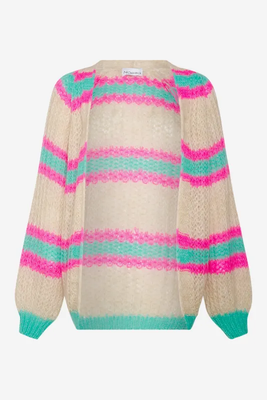 Vera Knit Cardigan Green Mix sold by Noella Fashion