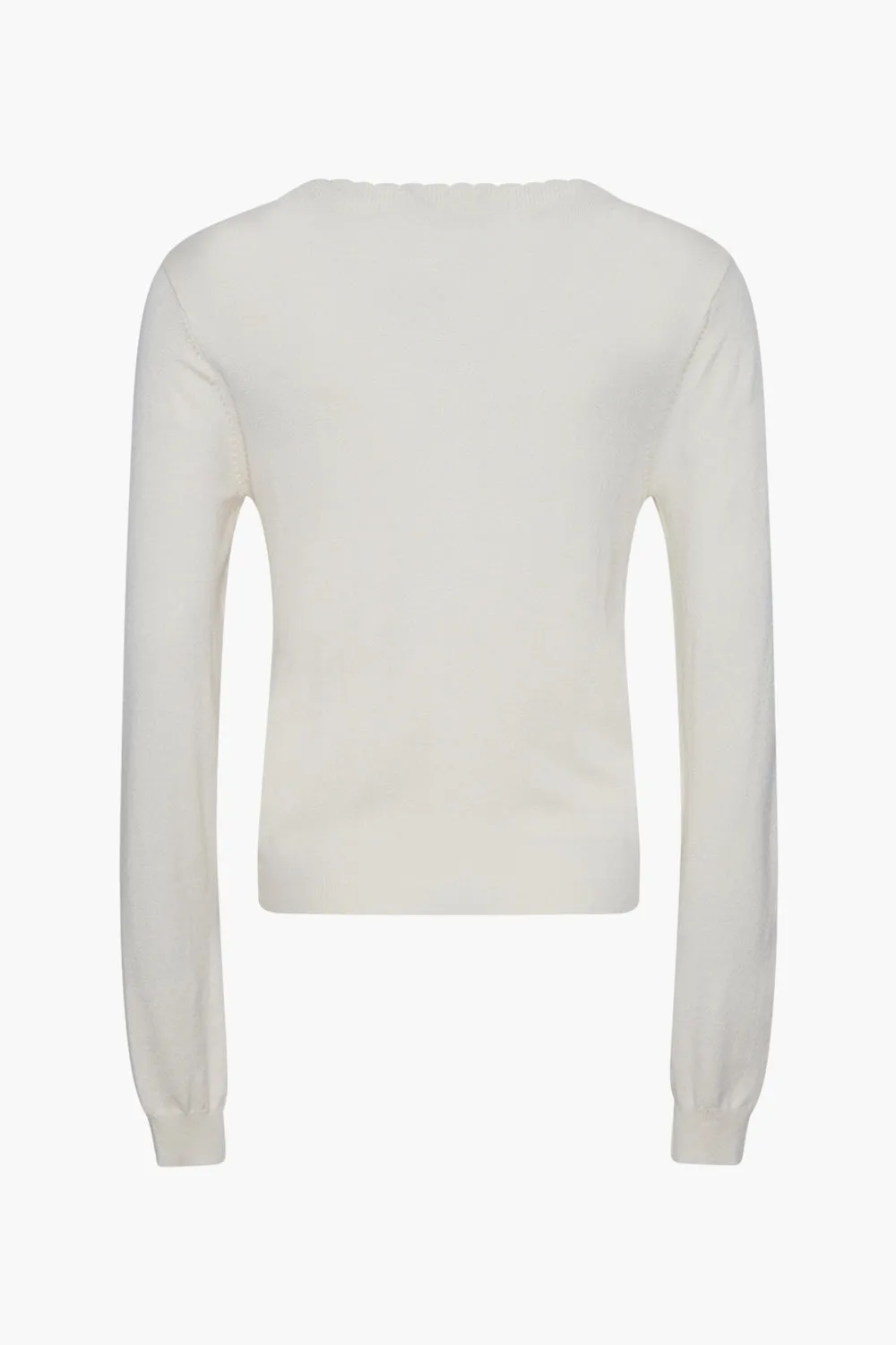 Ayla Knit Cardigan Offwhite sold by Noella Fashion product image thumbnail 4