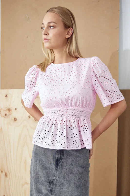 Joi Blouse Light Pink sold by Noella Fashion