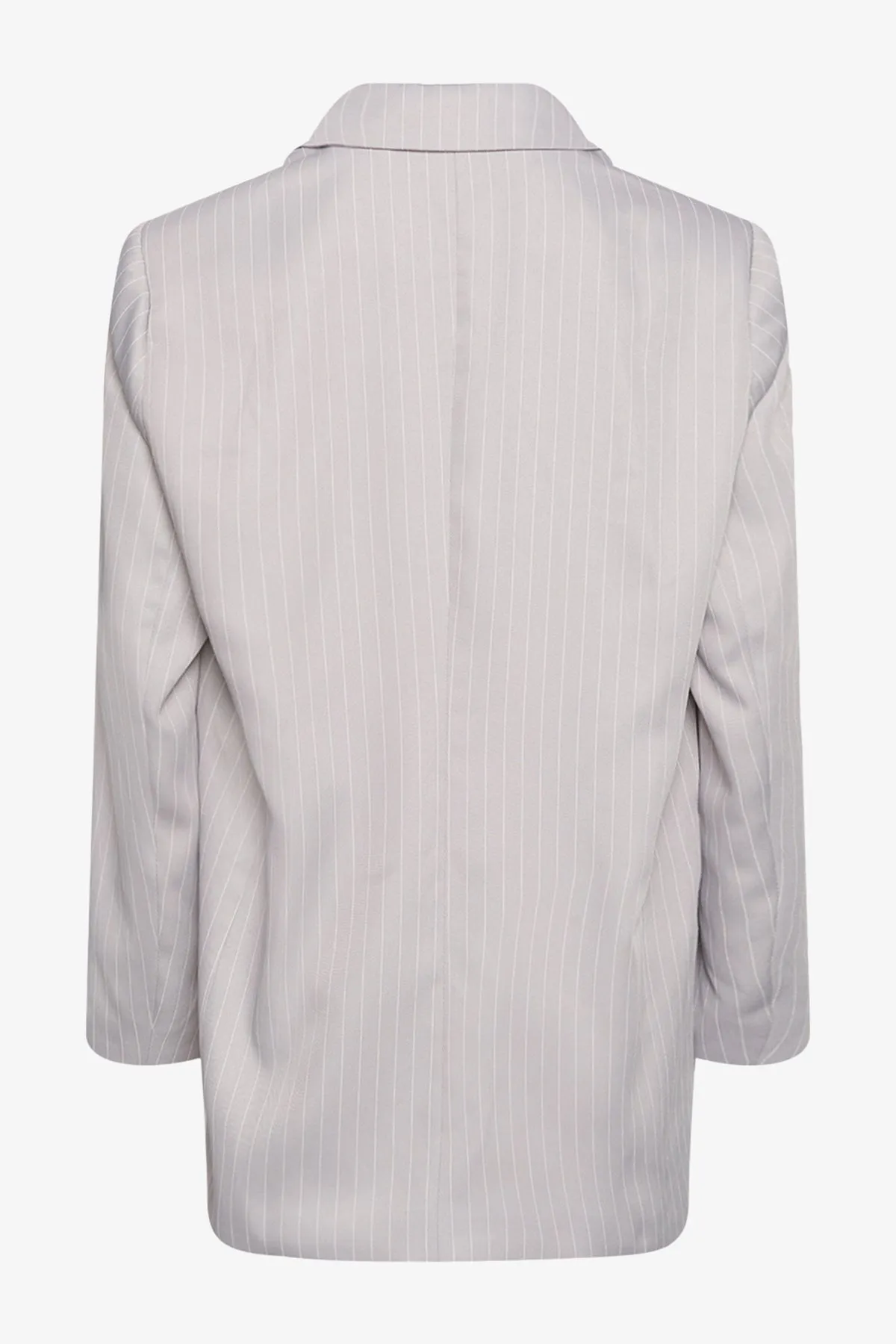 Bossy Blazer Pinstripe Grey Pinstripe sold by Noella Fashion product image thumbnail 4