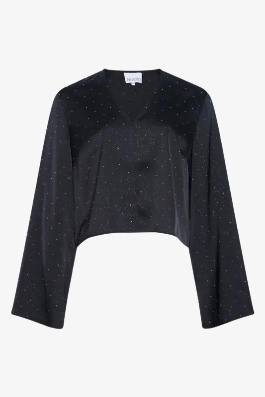 Serafinella Blouse Black sold by Noella Fashion