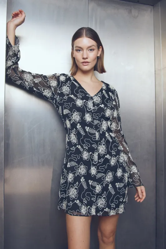 Juanita Dress Black sold by Noella Fashion