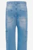 Rory Cargo Jeans Light Blue Washed sold by Noella Fashion