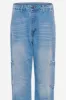 Rory Cargo Jeans Light Blue Washed sold by Noella Fashion