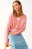 Riri Knit Cardigan Rose/Apricot sold by Noella Fashion