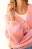 Riri Knit Cardigan Rose/Apricot sold by Noella Fashion