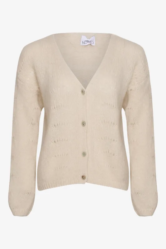 Roa Knit Cardigan Cream sold by Noella Fashion