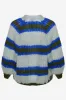 Vera Knit Cardigan Light Blue/Electric Blue/Army sold by Noella Fashion