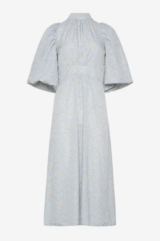 Paris Long Dress Blue Flower sold by Noella Fashion