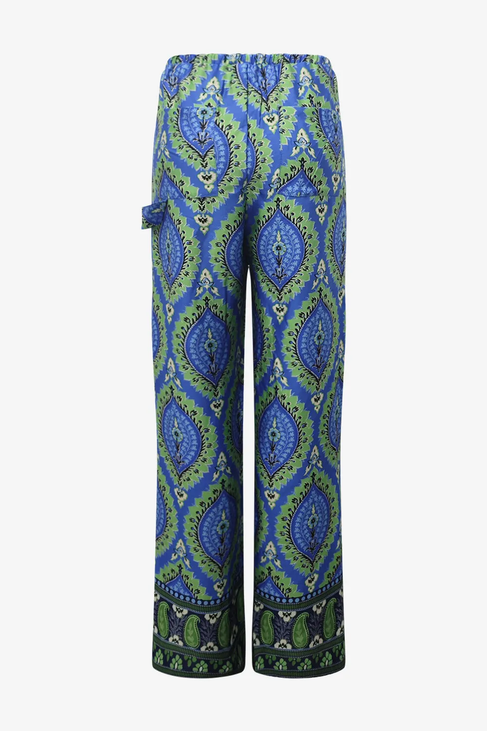 Sally Pants Trisha Blue Print sold by Noella Fashion product image thumbnail 5