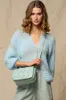 Vera Knit Cardigan Light Blue/Blue/Mint Mix sold by Noella Fashion