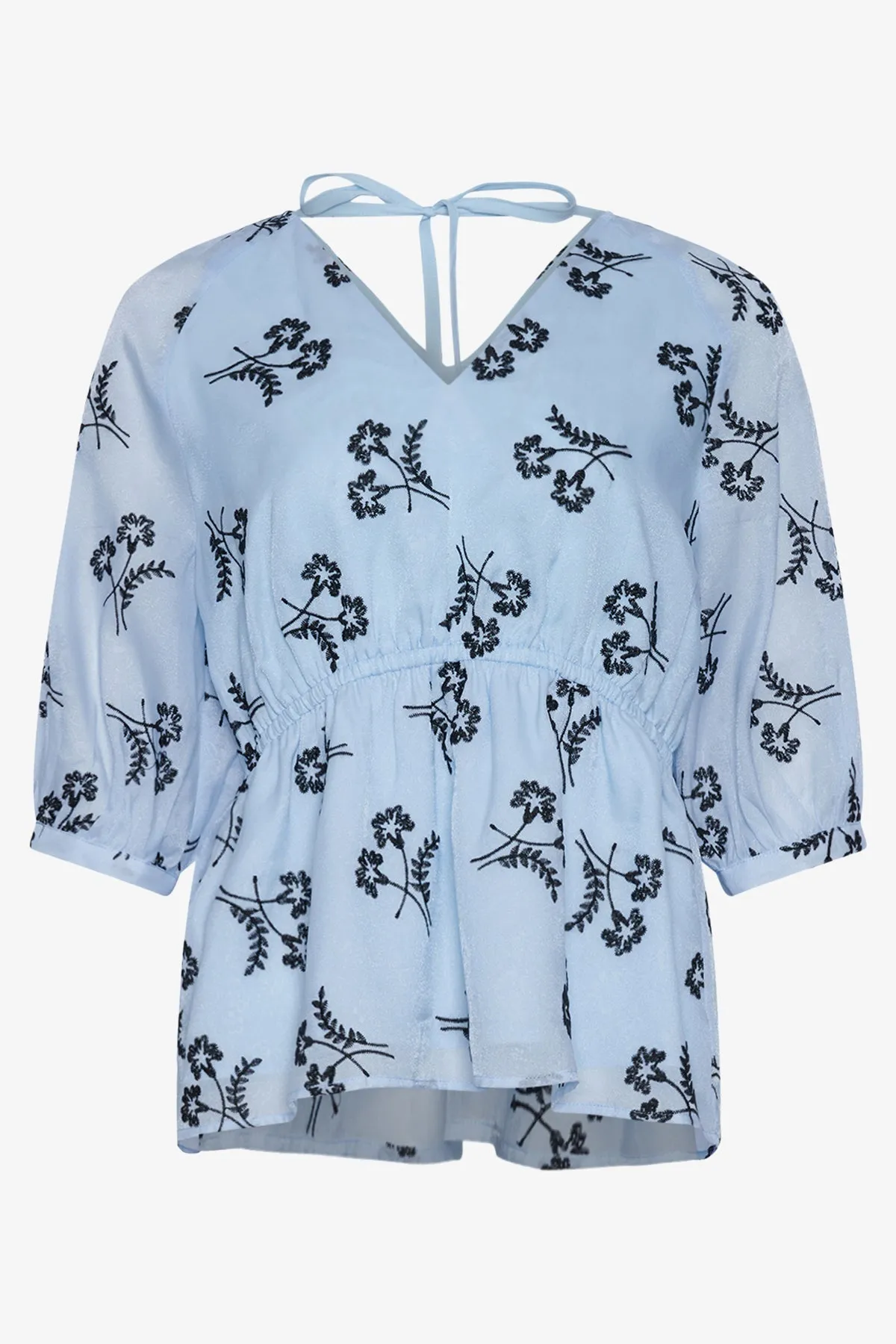 Jin Blouse Light Blue sold by Noella Fashion product image thumbnail 4