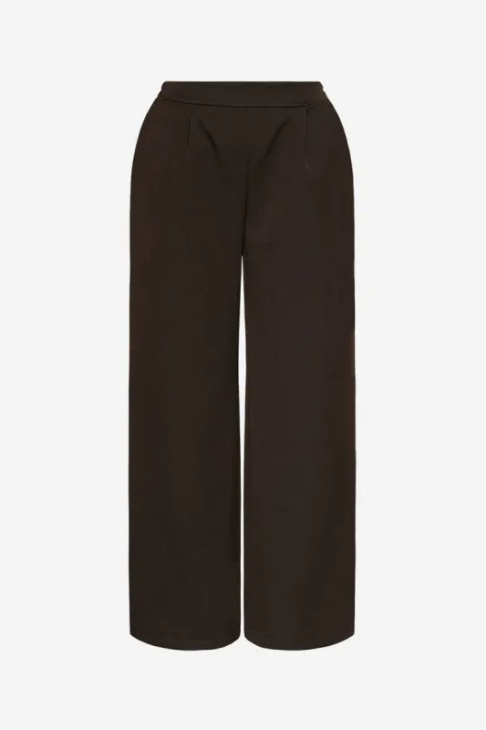Brooklyn Pants Dark Brown sold by Noella Fashion
