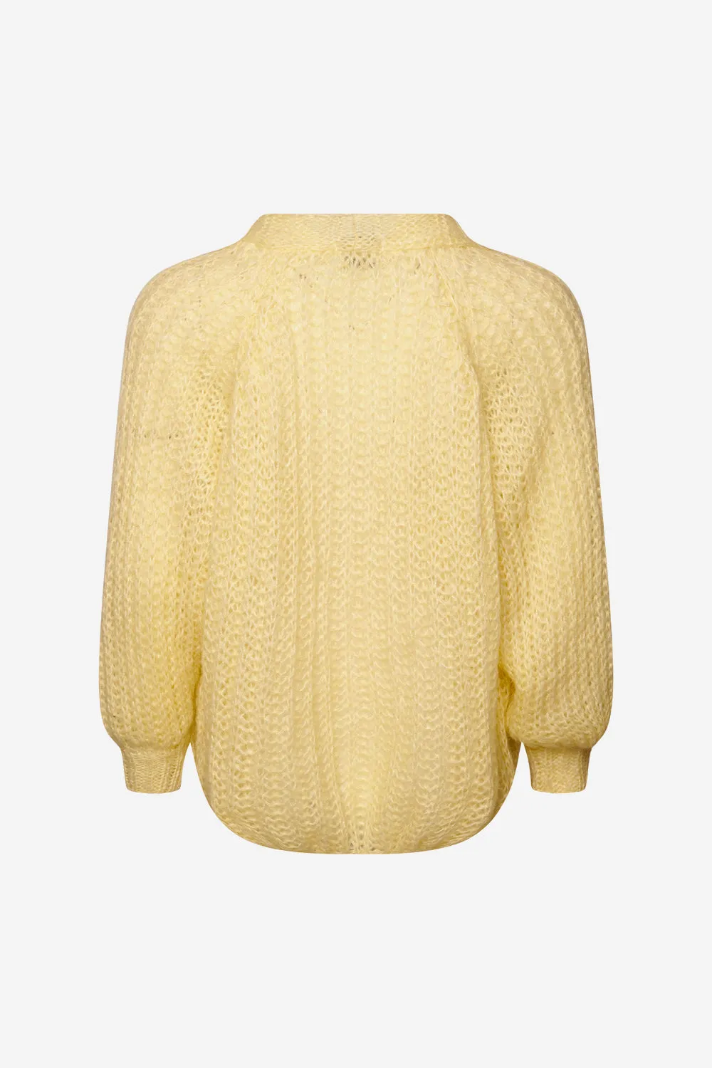 Joseph Knit Cardigan Solid Yellow sold by Noella Fashion product image thumbnail 3