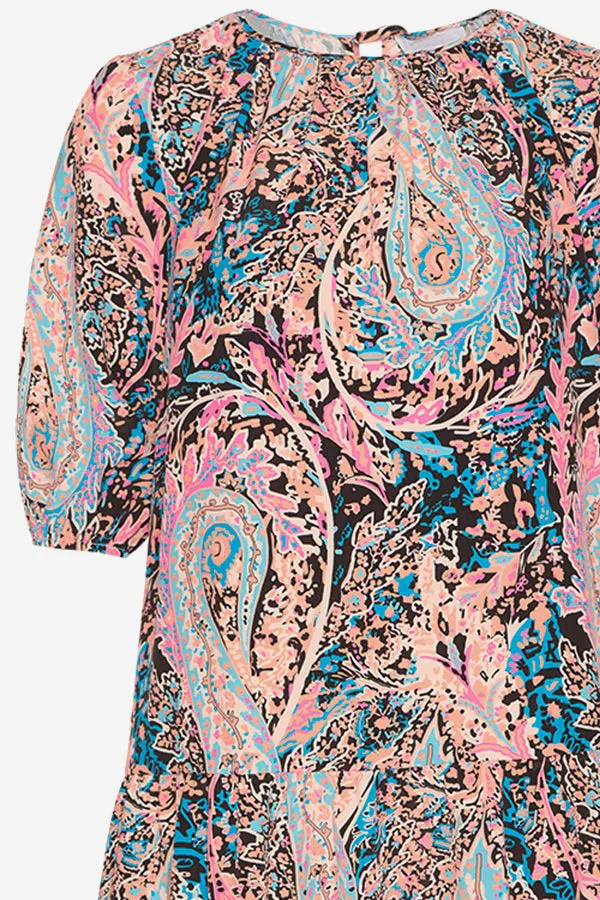 Janelle Short Dress Black Mix sold by Noella Fashion product image thumbnail 2