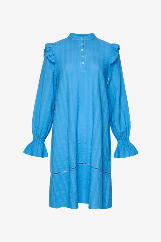 Mona Dress Cotton Blue sold by Noella Fashion