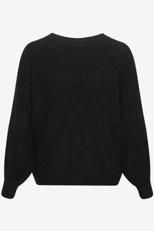 Mira Knit Sweater Black sold by Noella Fashion