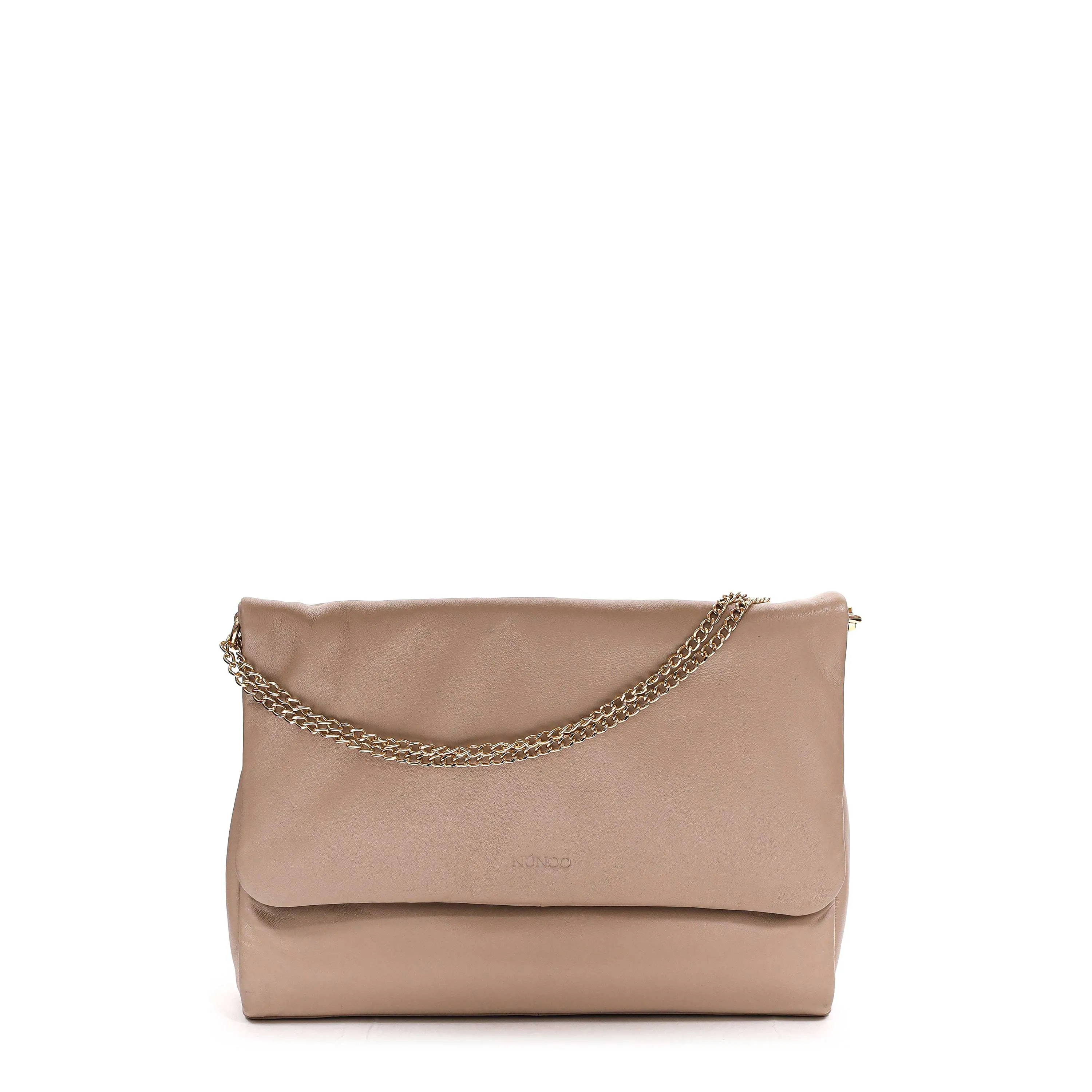 Ariana Puffed Sheep Beige w. Gold sold by Nunoo Bags