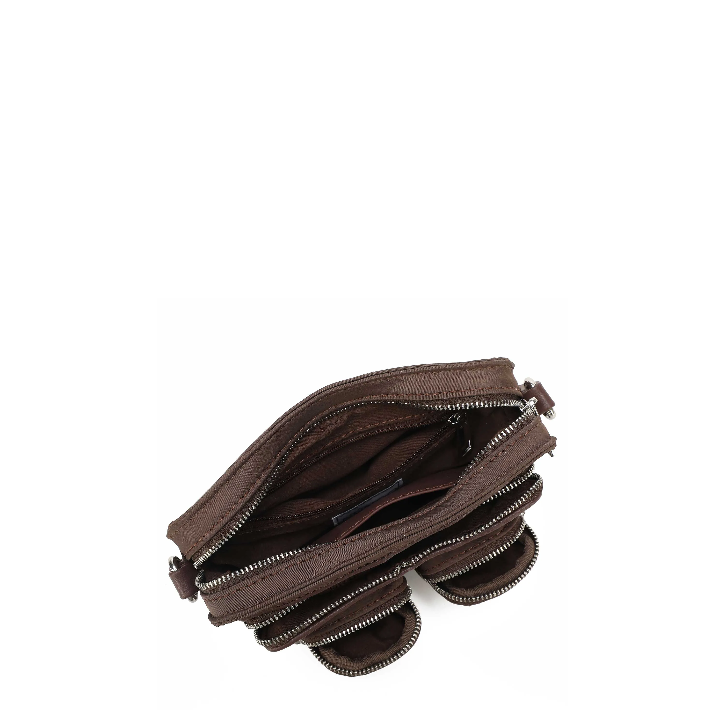 Helena Recycled Nylon Brown sold by Nunoo Bags product image thumbnail 3