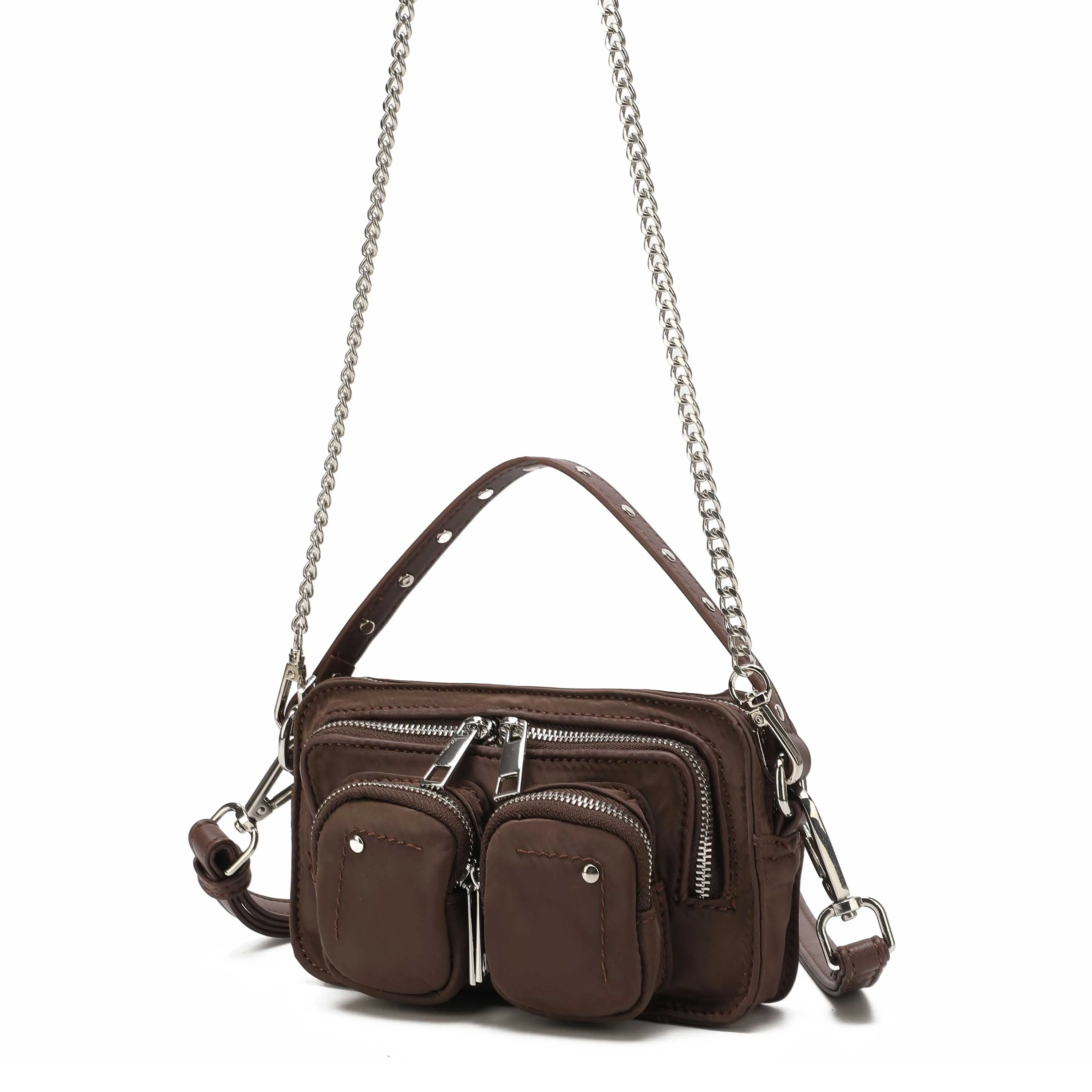Helena Recycled Nylon Brown sold by Nunoo Bags product image thumbnail 2