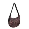 Stella Quilt Recycled Canvas Dark Dots w. Leather sold by Nunoo Bags