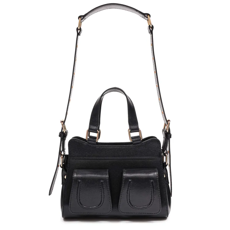 Small Cher Florence Black w. Gold sold by Nunoo Bags