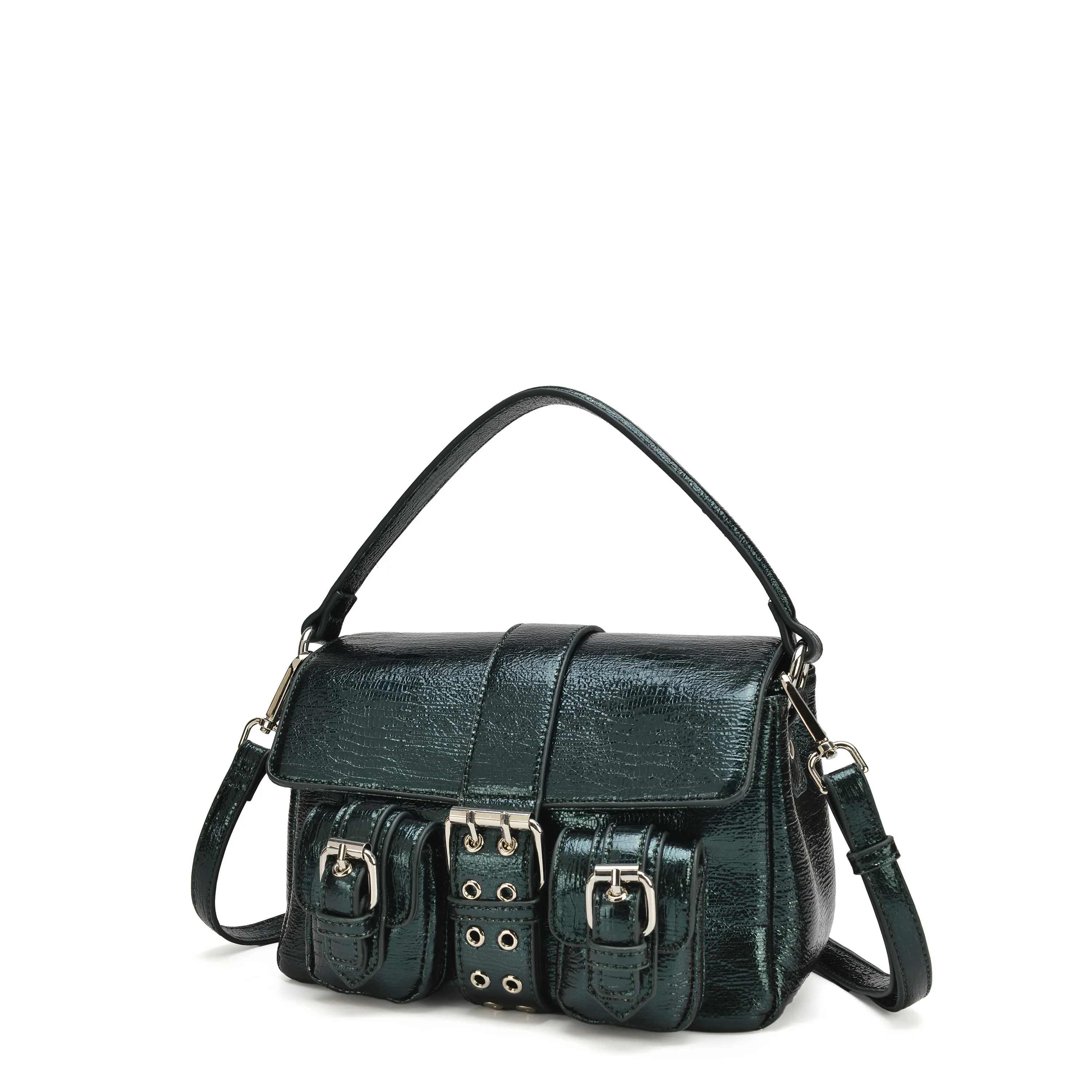 Honey Buckle Recycled cool Dark Green sold by Nunoo Bags product image thumbnail 3