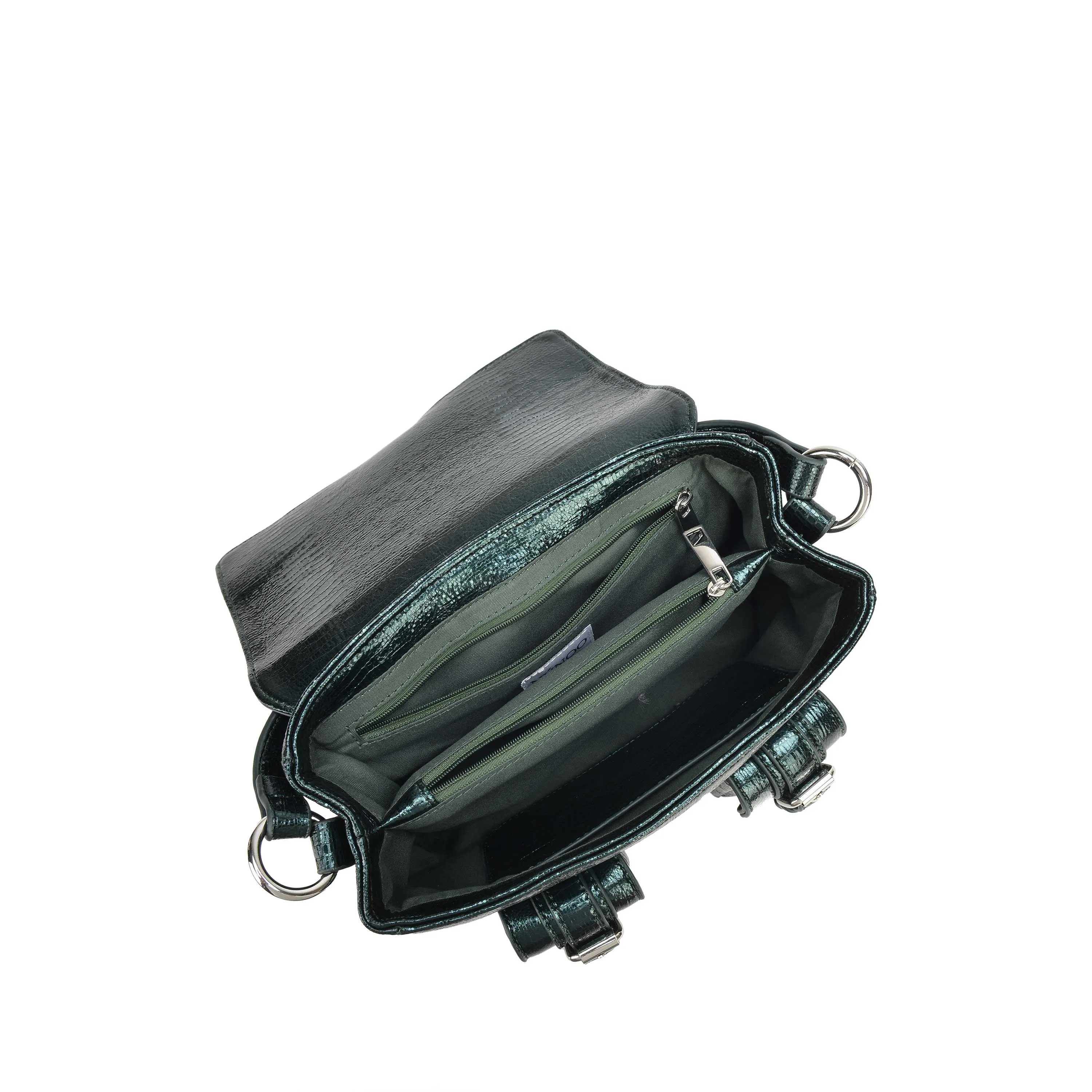 Honey Buckle Recycled cool Dark Green sold by Nunoo Bags product image thumbnail 4